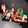 Funny Pet Dog Toys Set Latex Dog Chew Toy Squeaky  Dog Toys for Small Medium Dogs Interactive Puppy Christmas Socks Toy Set