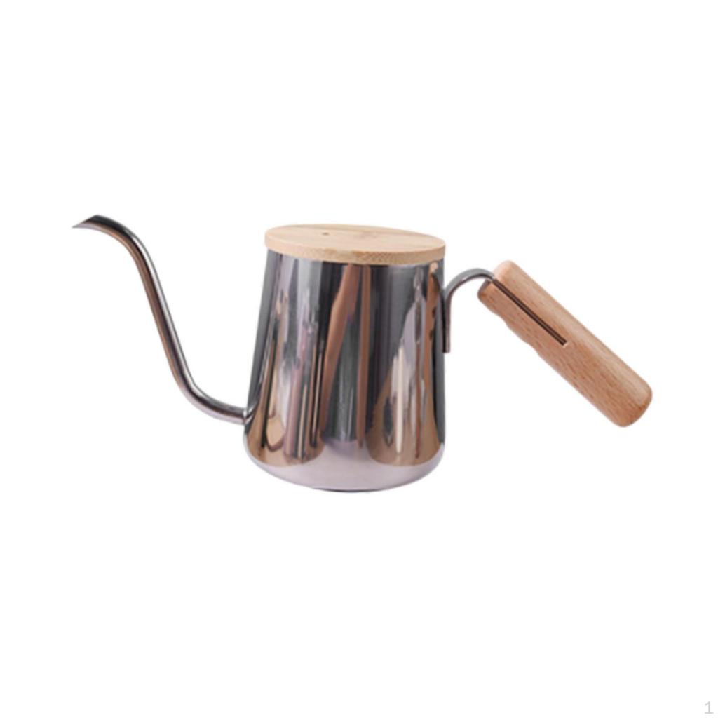 250ml Verbrühschutz Kleine Schwanenhals-Kaffeekanne für Handaufguss und Tee