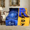 1pc Rangers FC Blanket, Home Printed Throw Blanket - Soft Blanket Gift for Family, Washable Sofa Bed Blanket