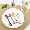 Steel Kitchen Gadget Flatware Coffee Drinking Dessert Spoon Coffee Spoon Stirring Spoons Teaspoon