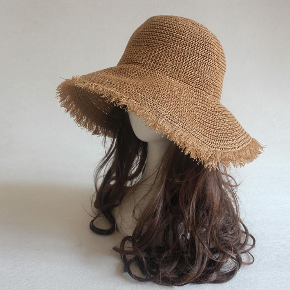 Sunshade Sunshade Hat Wide Brim Beach Cap Exquisite Basin Cap  Summer
