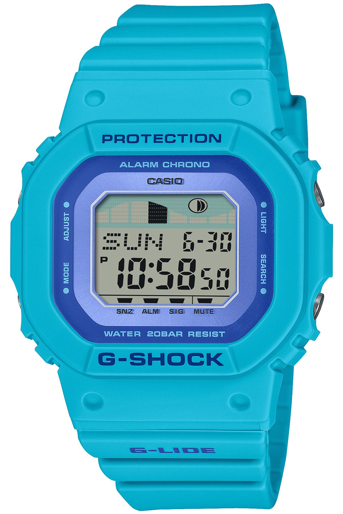 

Часы, изготовленные из экологически чистых материалов Синие [Casio] G-Shock [G-LIDE] GLX-S5610-2JF Женские