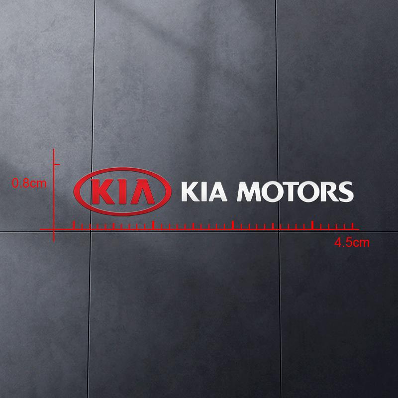 Modische Auto-Logo-Aufkleber Metall-Emblem Dekor Aufkleber Zubehör für Kia Cerato