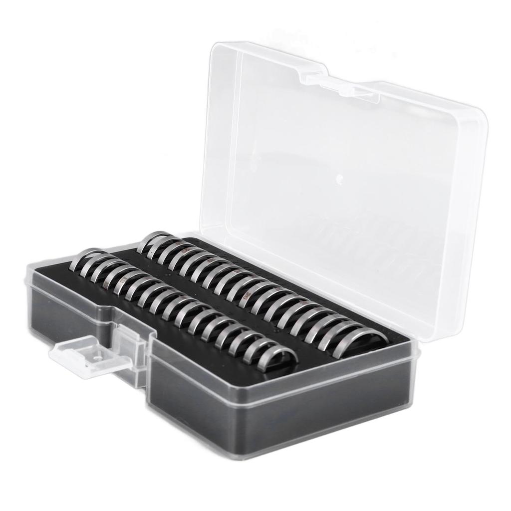 Ring Sizer Measuring Tool Portable Exquisite Polishing Stainless Steel Finger Rings Gauge Ring Sizer Tool Kit with