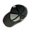 Women Jacquard Flower Cap Outdoor Sun Hat Denim Baseball Cap