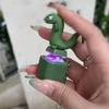With LED Lizard Voice Key Ring Colorful Lights Lizard Sounds Pendant  Backpack