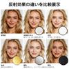 TARION Reflector 80cm Round Foldable Light Reflection Reflector 5 Colors Gold Silver White Black Semi-transparent