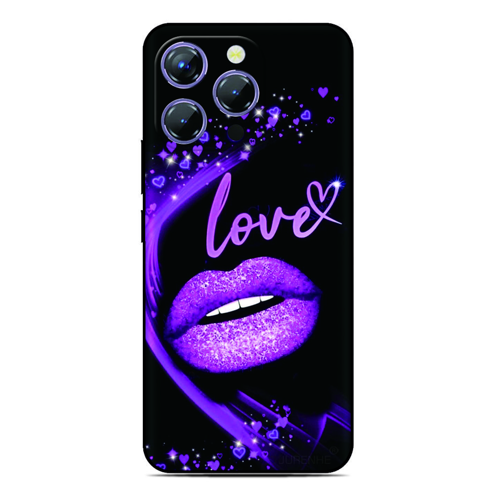 Hübsche Love Kiss Handyhülle für Blackview Wave 9C 8C 6C Shark 9 Color 8 A100 A96 A95 A90 A85 A80 A70 A55 A53 A52 A200 Pro Hülle