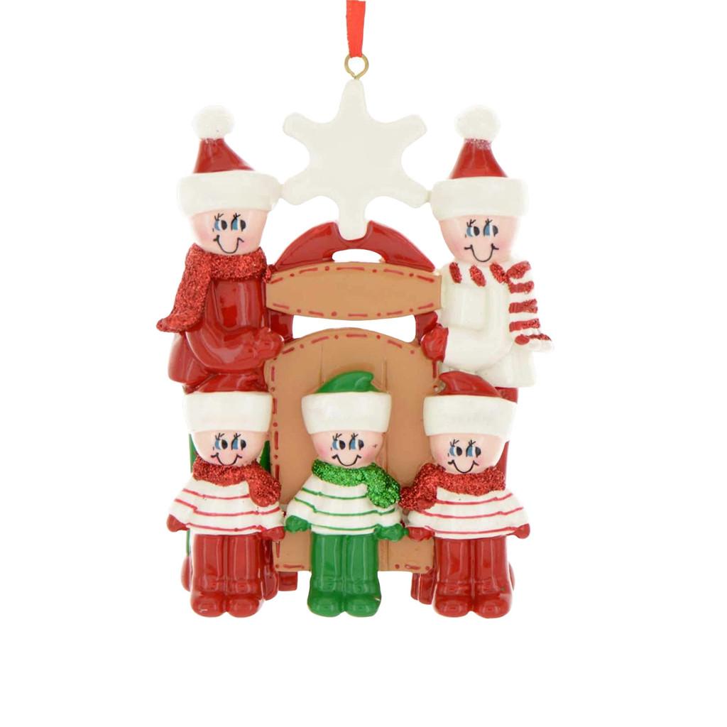 

Zibi Trendy Family Сделай сам Полимерная Рождественская елка Подвесные украшения для праздников Веселый 5Person