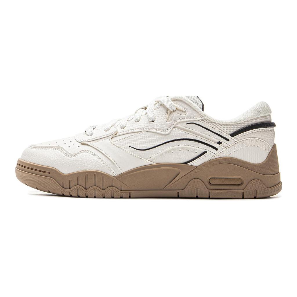 Li Ning Moon White 3 Skateboard Shoes Men's Low Top Mist White AGCV077-1