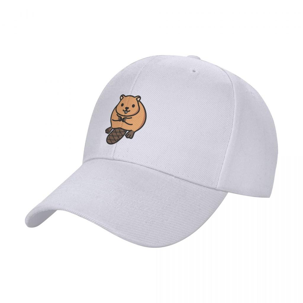 Beaver Baseball Cap custom caps black Female Men's