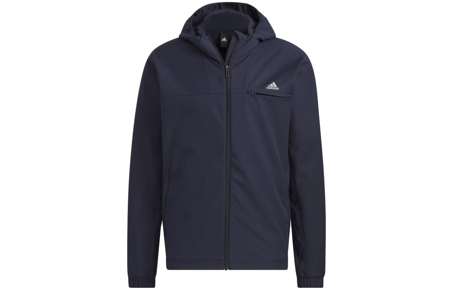 Adidas Jackets Men s Marine Blue Hooded Moderate Other IK7348 L