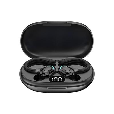 Auriculares Bluetooth F8TWS con estuche de carga: Auriculares estéreo intraaurales para correr y practicar deportes.