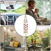 Colorful Crystals Sun Catcher Pendant Moon Star Wind Chimes Hanging Ornament  Outdoor Garden Decor
