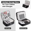 Cable Storage Bag Waterproof Digital Electronic Accessories Organizer Portable Travel Cable Organizer Case for Cable Charger