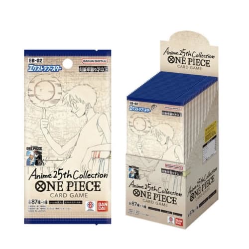 [Unopened Box] Extra Booster Anime 25th Collection (Purchase 12 Boxes and Receive an Unopened Carton)