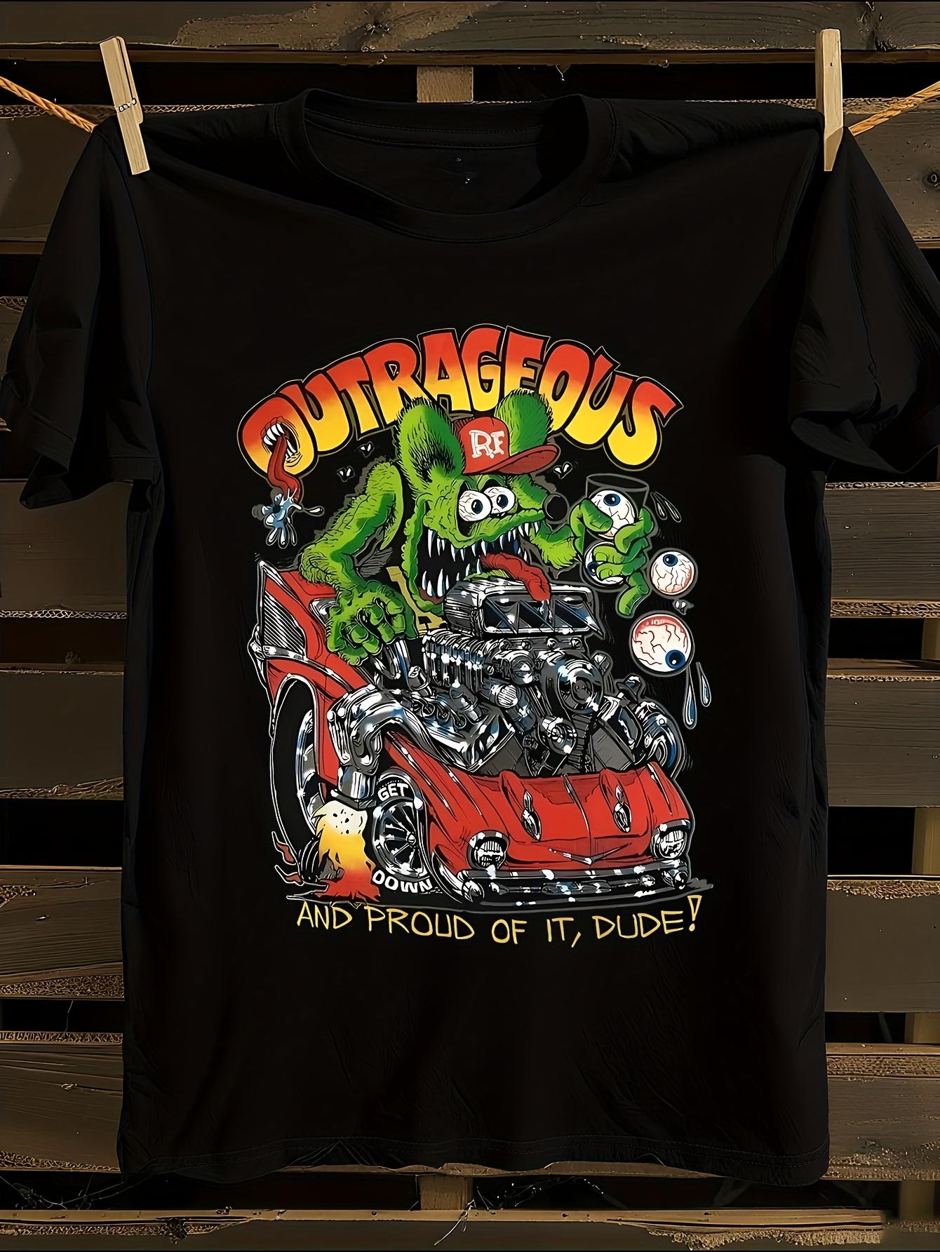 s Ed Roth Rat Fink Big Daddy T-shirt M