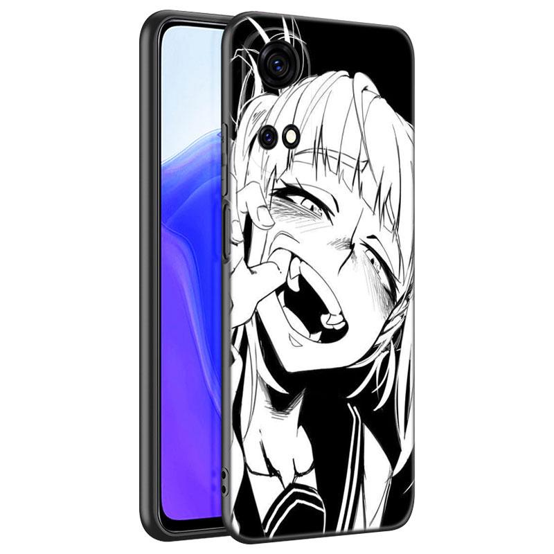 Coque de téléphone noire Anime Himiko Toga pour Huawei Honor 70 90 Lite X40 GT X50 i X5 + X6A X6S X7A X8A X8B X6 X7 X8 X9 4G X9A X9B 5G