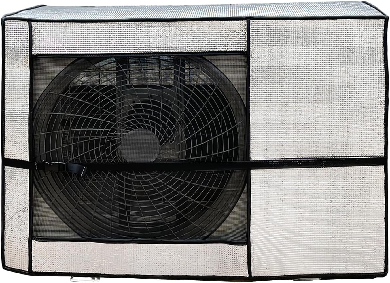 

lixinixil Air Conditioner Outdoor Unit Outdoor Unit Protective Air Conditioner Outdoor Unit Aluminum Foil Easy Installation and Snow Dust Heat Energy