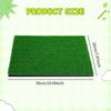 Golf Hitting Mat Accessories Wear Resistant Swing Practice for Garage Garden Outdoor Parks