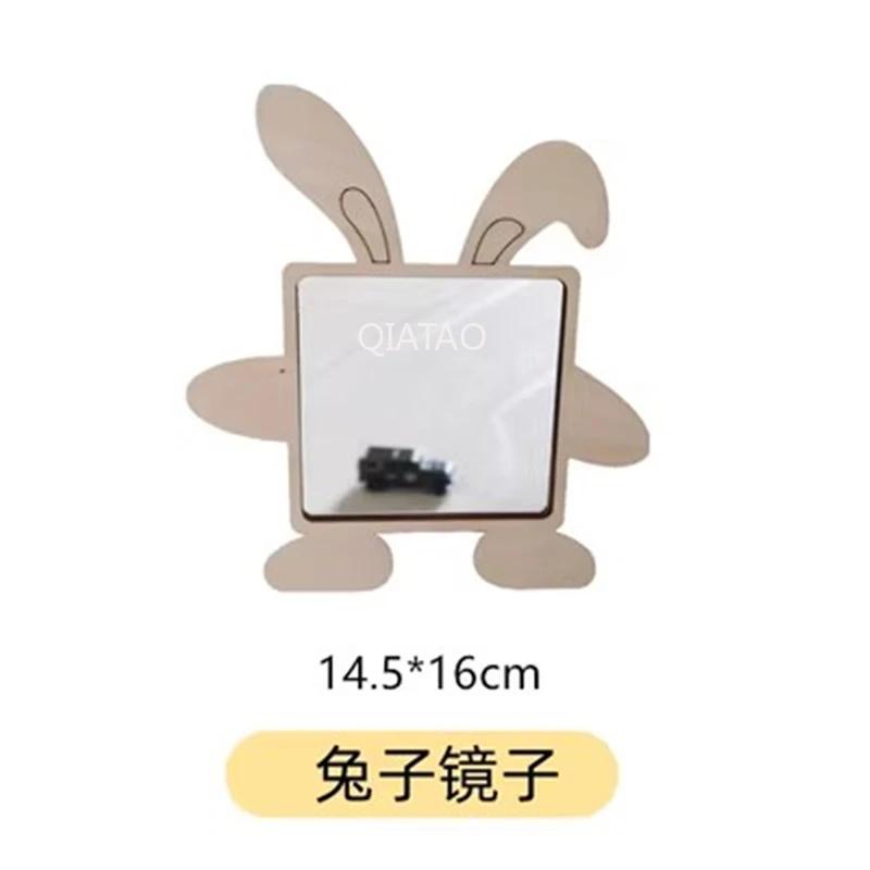 DIY Wood Accessories Montessori Busy Board Castle Sheep Animal Whales Bus Wall Toy Training Material Pack Educational Toy For Ch
