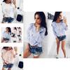 Premium Quality Fashion Dame Chemise Casual T-shirt For Effortless Summer Style