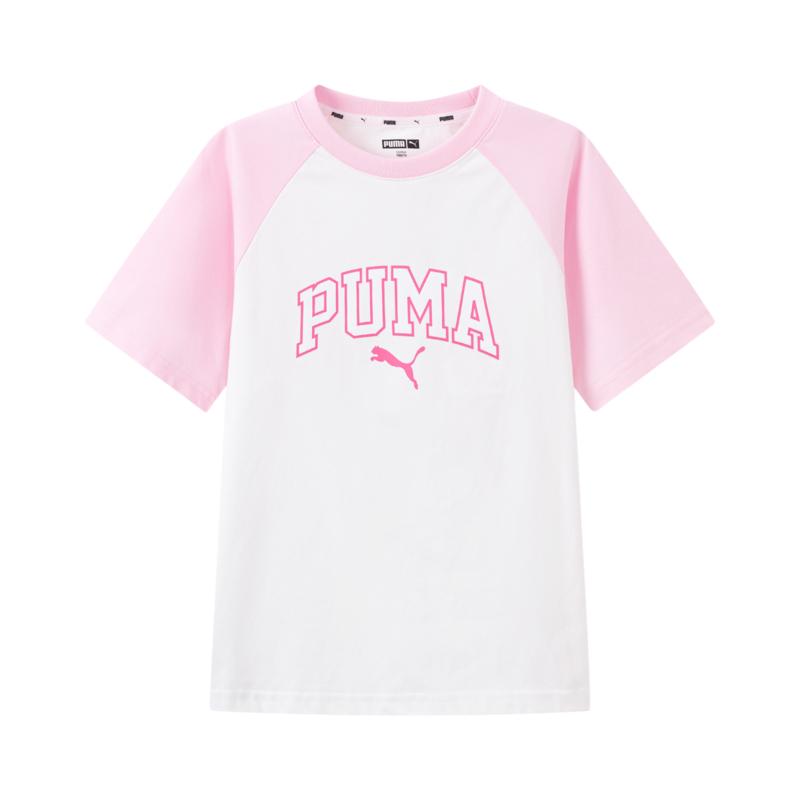 PUMA Sportstyle T Shirt White Red Tone 353225117205-00316 165