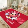 1PC Disney Minnie Mickey Mouse Print Carpet for Living Room Bedroom Kid's Room Home Decor Non-slip Mat Area Rug Luxury Gift