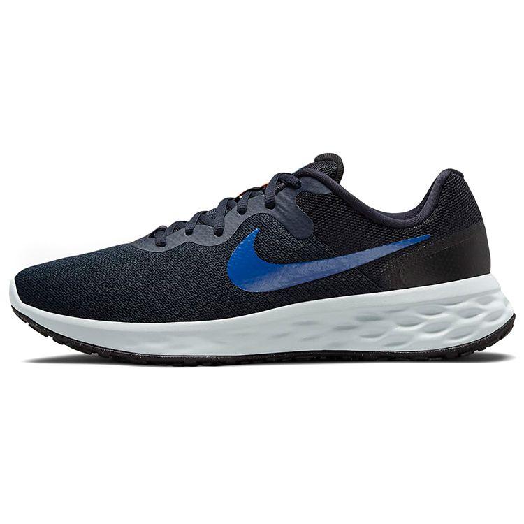 Nike Revolution 6 Dark Obsidian Hyper Royal Men Sneakers Blue Black Grey-Fog DC3728-400