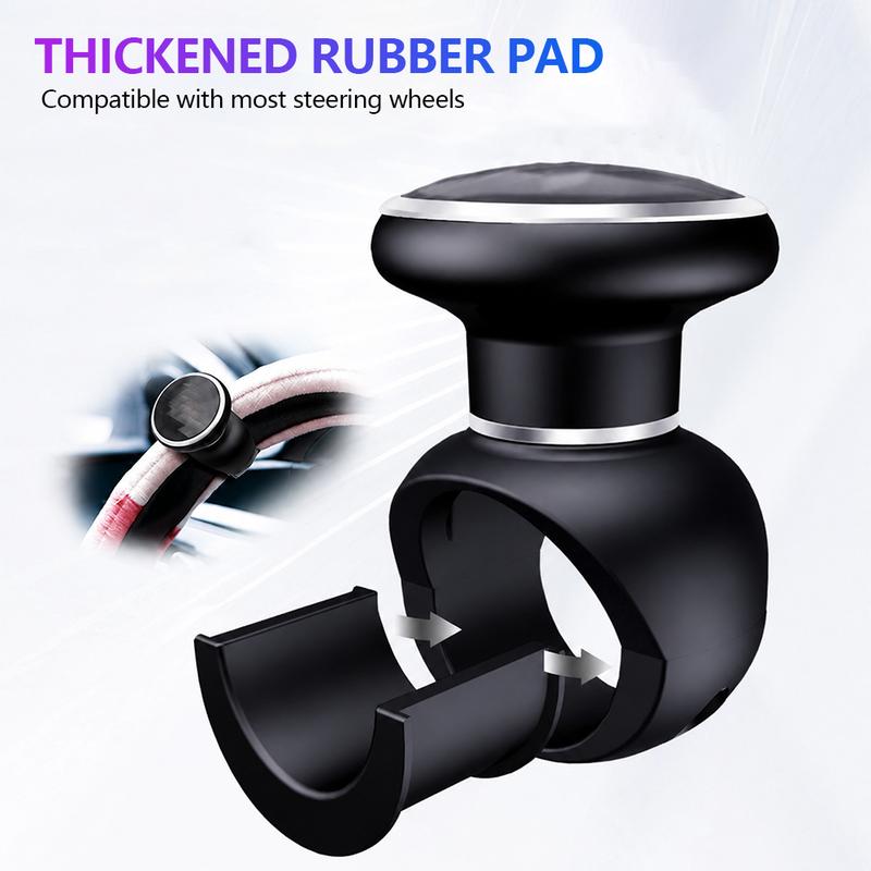 Universal Steering Wheel ABS Spinner Car Steering Wheel Booster Handle Aid Booster Knob Bearing Power Handle Holder Accessories