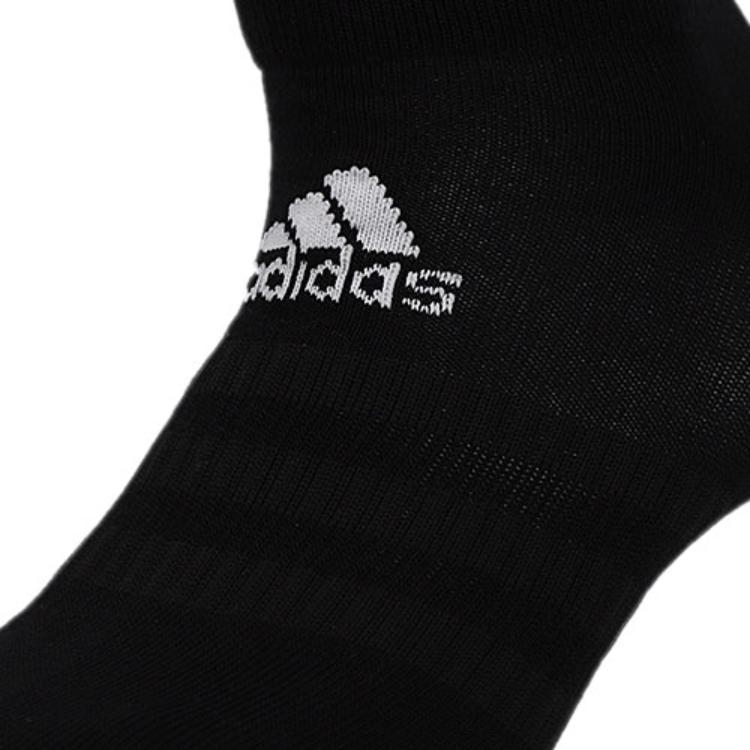 adidas Ankle Socks Unisex 3 Pack Black DZ9423