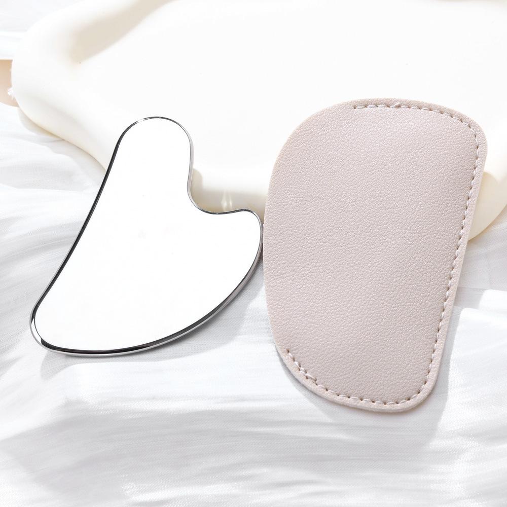 Stainless Steel Facial Beauty Massage and Eye Scraper for Full-Body Relaxation and Meridian Dredging