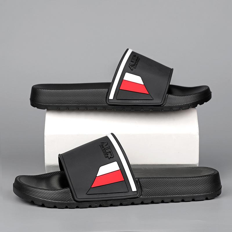 

Slippers men s summer letters street style outside slippers home bathroom bath size 47 slippers 39 чорний