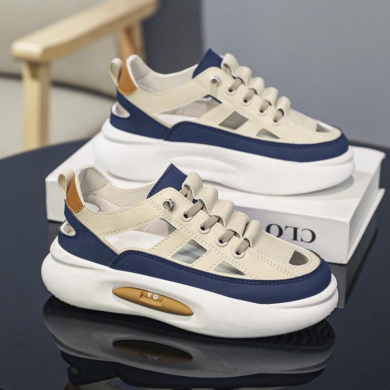 

Boys and girls sandals summer new children s frame shoes hollow sports shoes middle children s soft-soled beach shoes 40