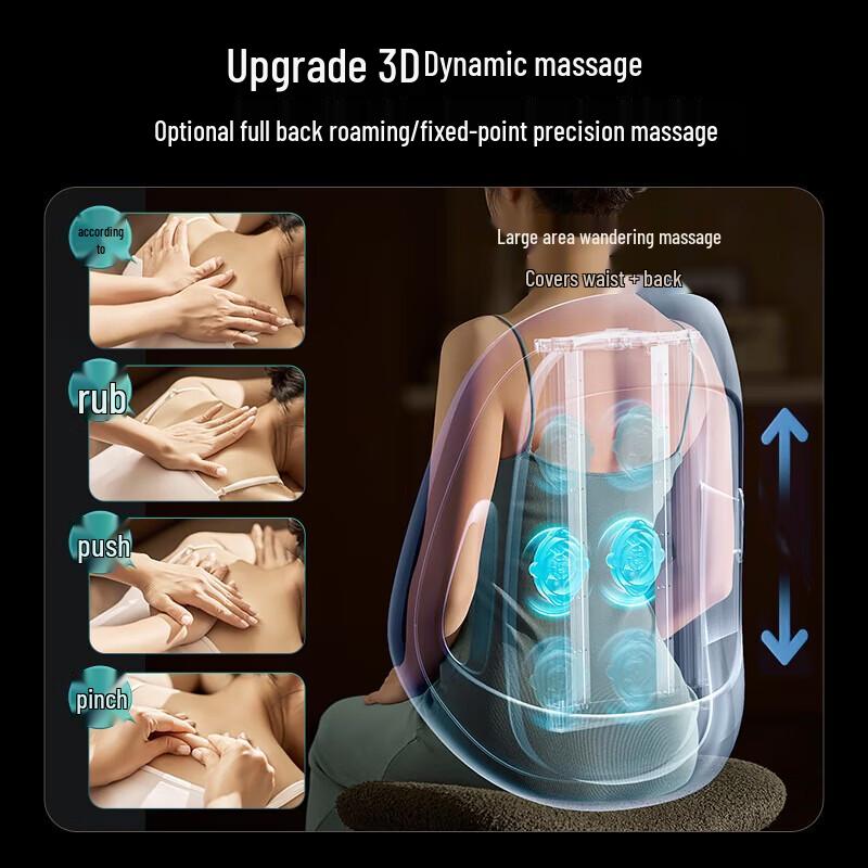 Philips Multifunction Lumbar & Back Massager CN plug (adapter included)