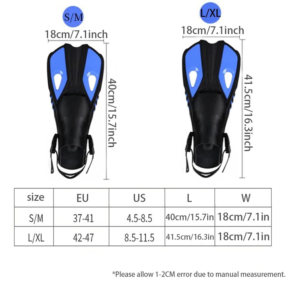 Mask Fin Snorkel Set Snorkel Gear for Adult Panoramic View Snorkel Mask Adjustable Dive Flipper Dry Top Snorkel and Travel Bag