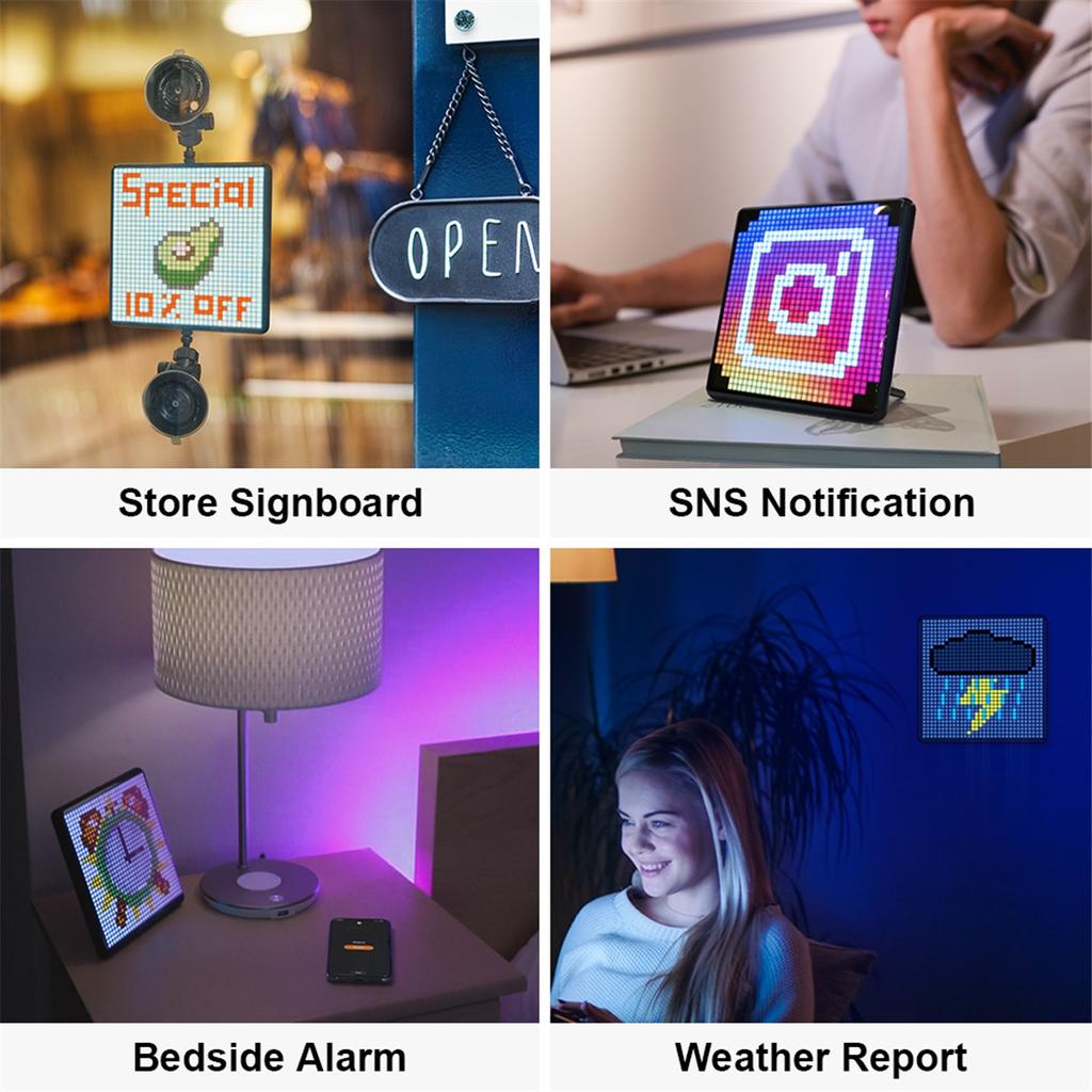 Pixoo Max 32*32 Pixel Art Display Programmable LED Screen for Home Decoration, Business Advertisement, Christmas Gift