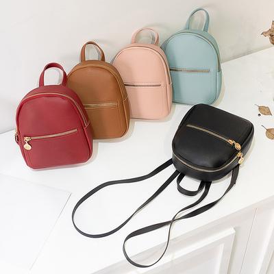 Fashion Women Shoulders Small Backpack Letter Purse Messenger Bag