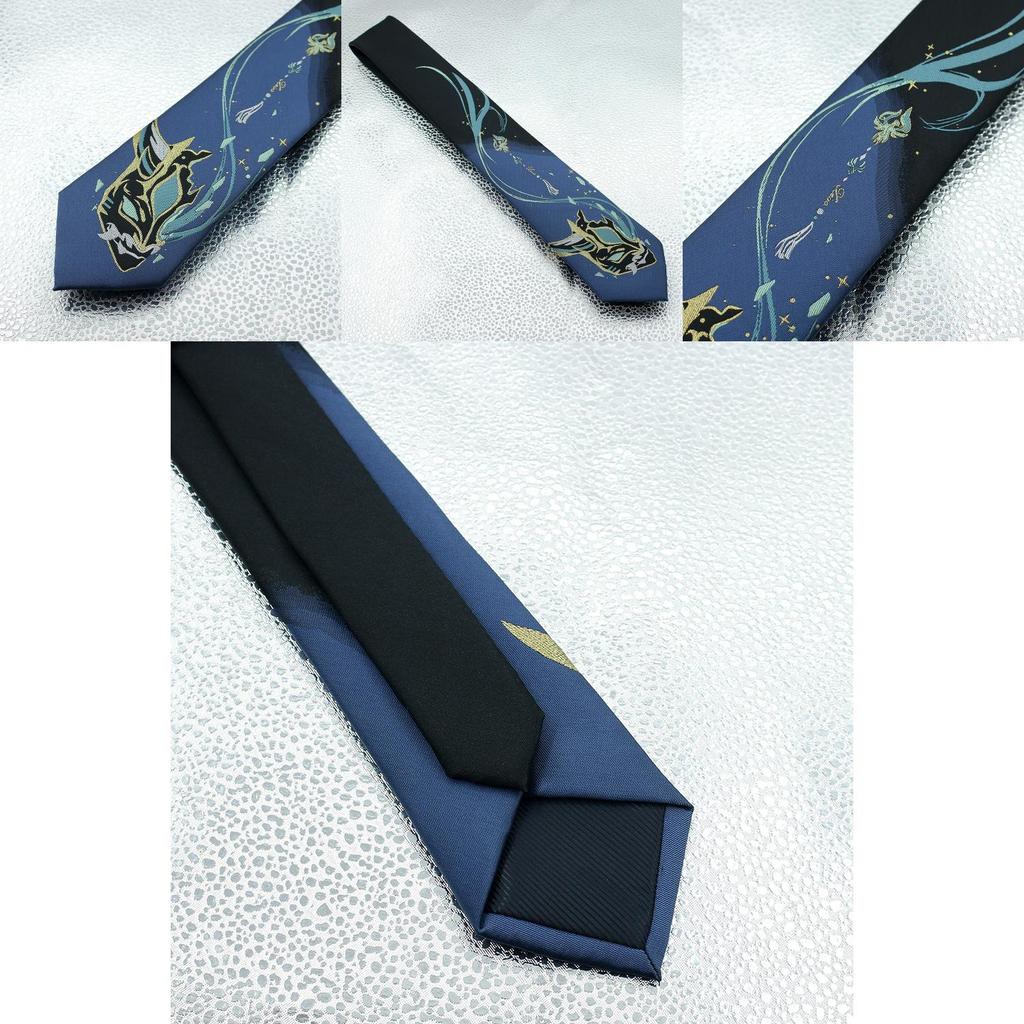 Auf Lager Xio Jk Krawatte Cosplay Kostüm Accessoire Cartoon Krawatte mit Xio Maske Krawatte