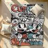 Funny Game C-Cuphead Blanket Soft Warm And Thick Perfect For Bedroom Living Room Bed Sofa Camping Picnic Office Gift