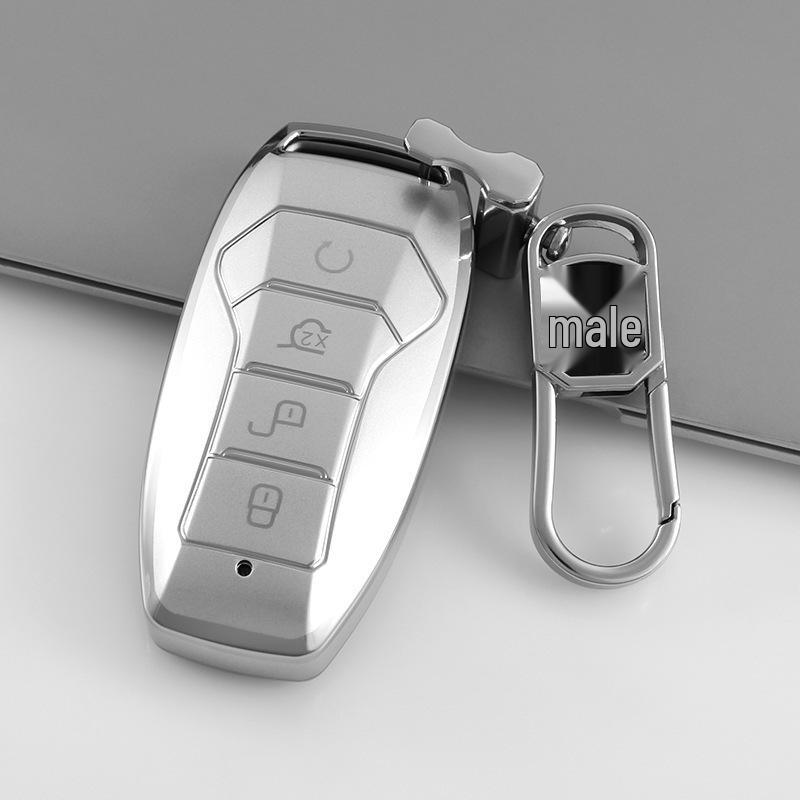 Quicksand Silver Key Shell for BYD Dolphin, Qin Plus, Tang DMI, Han EV, Song Pro, Yuan Plus