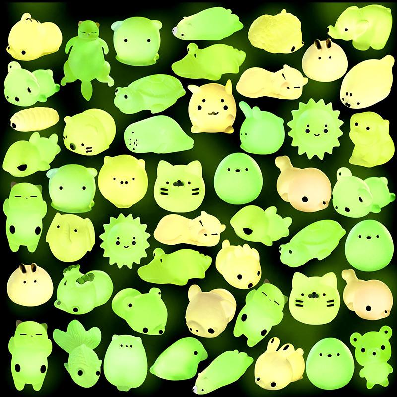 

20Pcs/bag Kawaii Mochi Squishy Toys Stress Relief Fidget Birthday Party Favors Classroom Prizes Boys Girls Gifts Goodie Fillers