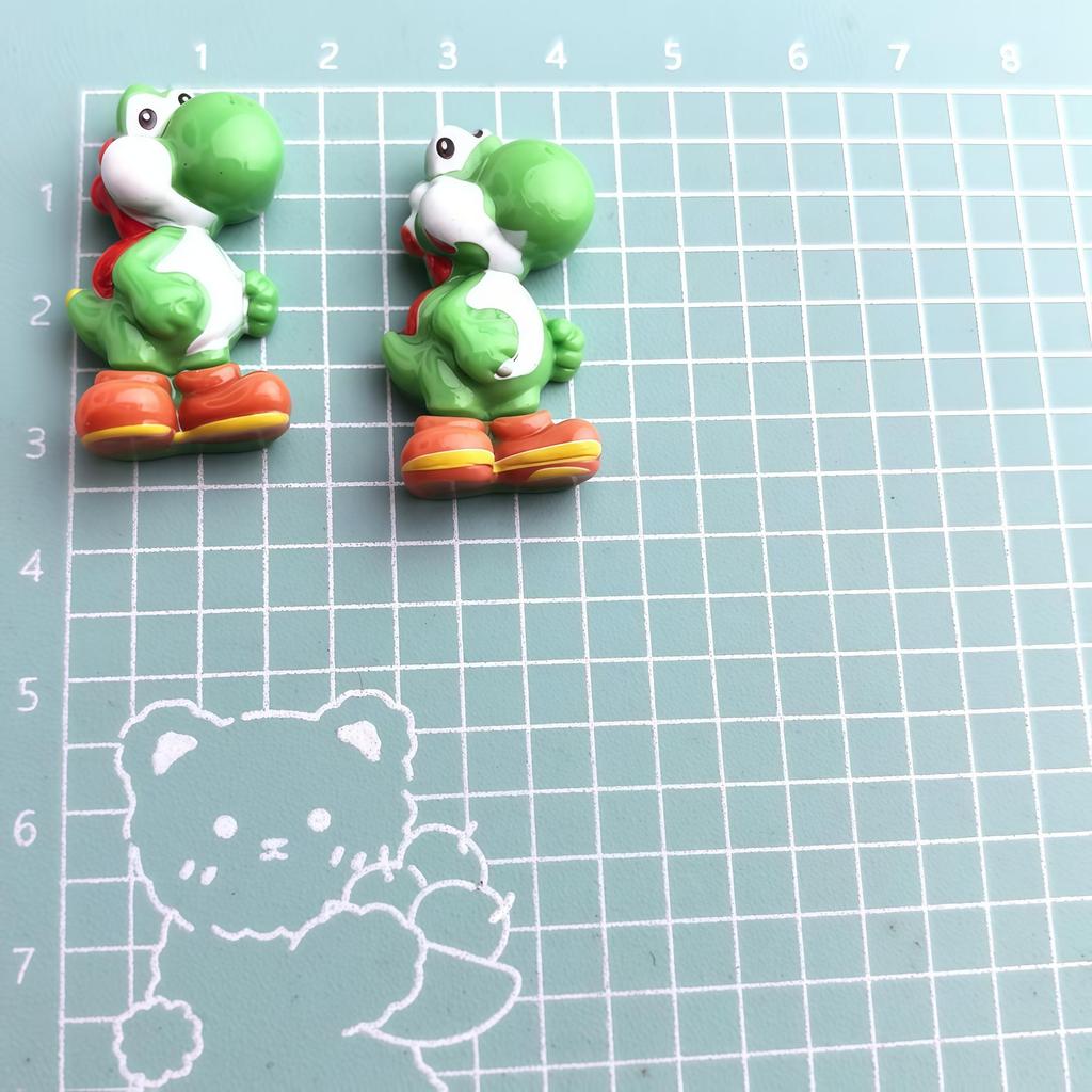 Cartoon Character Resin Accessories for DIY: Phone Cases, Hair Clips, Ties, Headdresses, and Fridge Magnets.