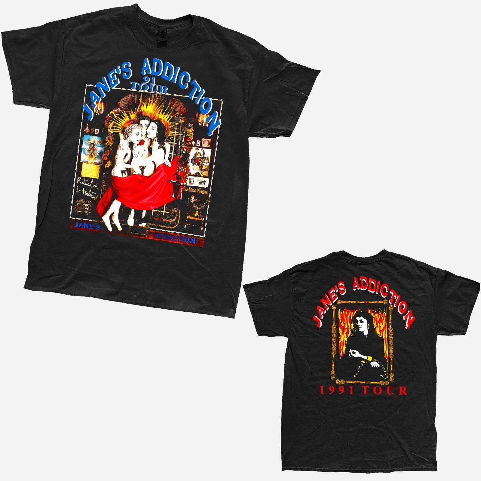 

Jane s Addiction Tour 91 Vintage Style T-Shirt 4XL