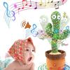 1pc Dancing Cactus Toy,Repeat Talking ,Song Speaker Wriggle Dancing Sing Talk, Plushie Stuffed ,Interaction and Decoration