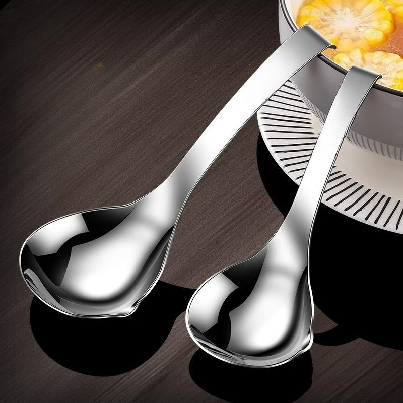 Diversion Spoon Stainless Steel Wall-mounted Spoon Household Food Grade Large Soup Deepening Home Tableware
