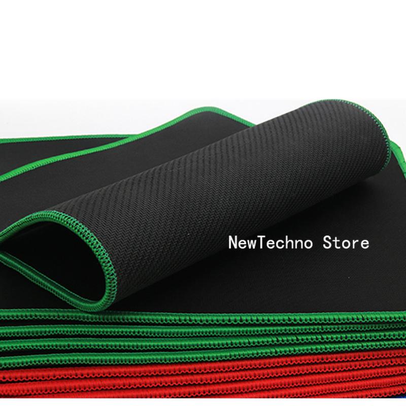 Gaming Mouse Pad Computer Mousepad Waterproof Anti-slip Natural Rubber Desk Mat with Locking Edge Play Mat