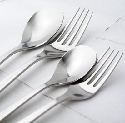 Tsubame Shinko Kogyo SUNAO Dinner Cutlery Set 8 Pieces Made Japan