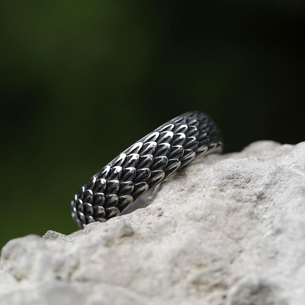 NOVÉ Viking Dračí Prsteny z Nerezové Oceli 316L pro Muže Vintage Severský Amulet Zvířecí Šperky Módní Dárky