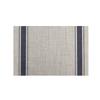 Linen striped non-slip teslin placemat, easy to clean woven western food insulation mat coaster table towel table flag insulation